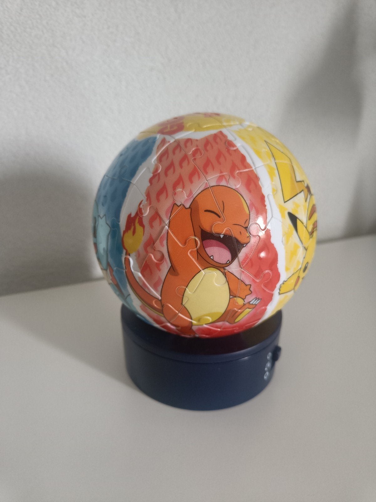 Pokemon 3D Puzzel lamp, Ophalen of Verzenden, Meer dan 50 stukjes, 6 jaar of ouder