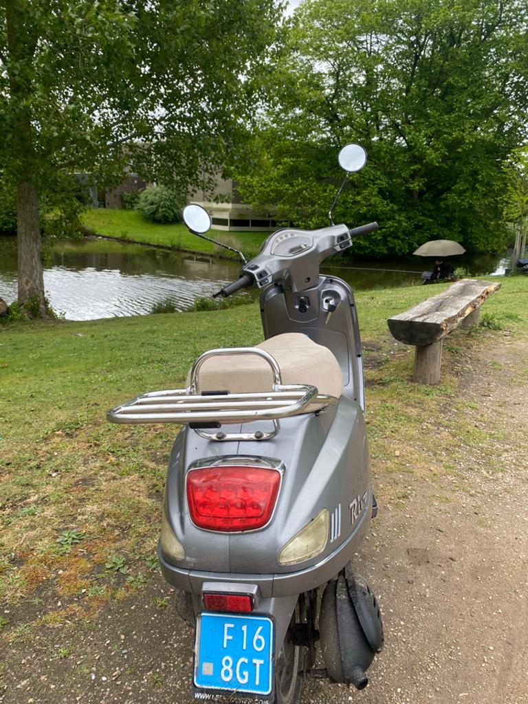 Nette Riva Retro Scooter 2014 (Blauw Kenteken), Ophalen, Gebruikt, Benzine, Overige merken
