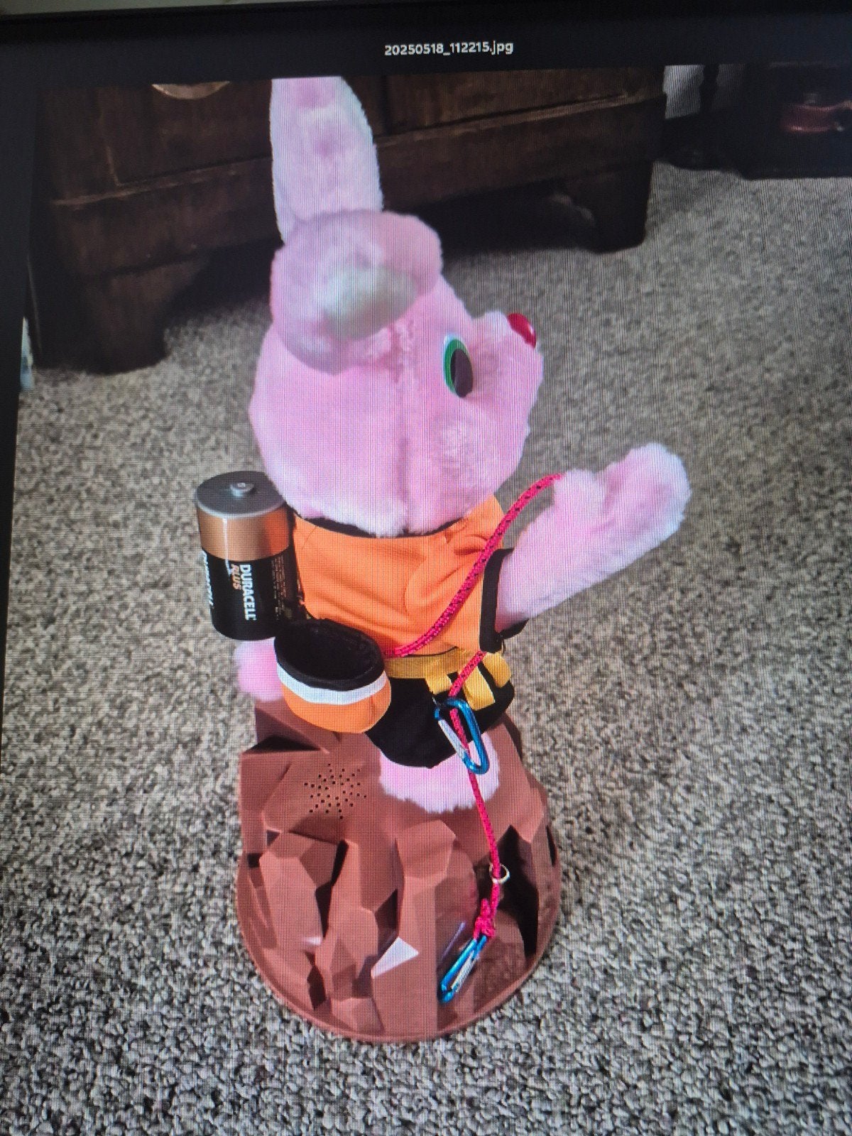 Duracell Mountain Bunny - Interactief knuffelkonijn, Ophalen of Verzenden, Nieuw