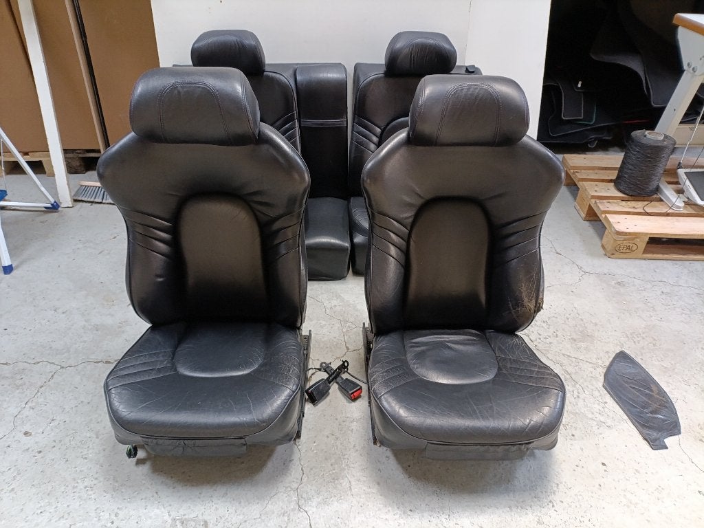 Saab 9000 Aero stoelen en achterbank, Auto-onderdelen, Interieur en Bekleding, Ophalen, Saab