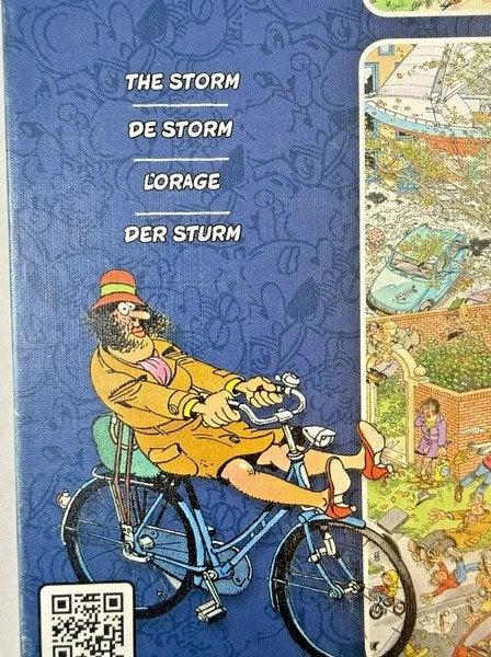 Jan van Haasteren 2x1000 st. Puzzel Safari & De Storm Jumbo, Hobby en Vrije tijd, Verzenden, 500 t/m 1500 stukjes, Zo goed als nieuw