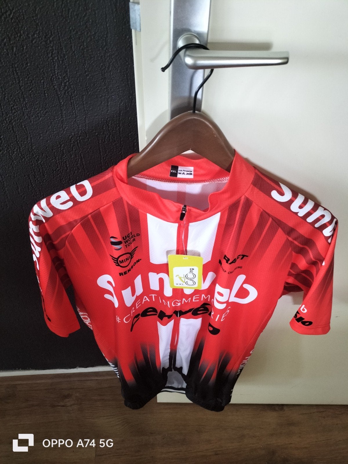 Sunweb UCI World Tour Wielershirt XXL, Nieuw, Ophalen of Verzenden, Team Sunweb, Bovenkleding