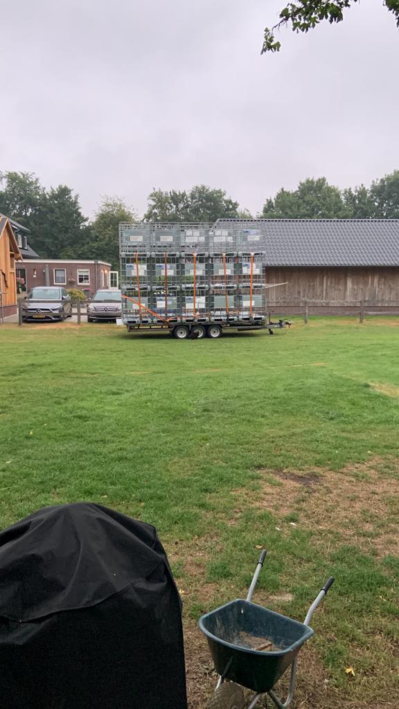IBC kratten goed stapelbaar, Minder dan 3 m³, Ophalen