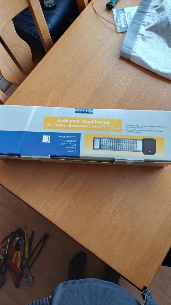 badkamer straalkachel, Ophalen, Overige typen, Nieuw, Minder dan 60 cm