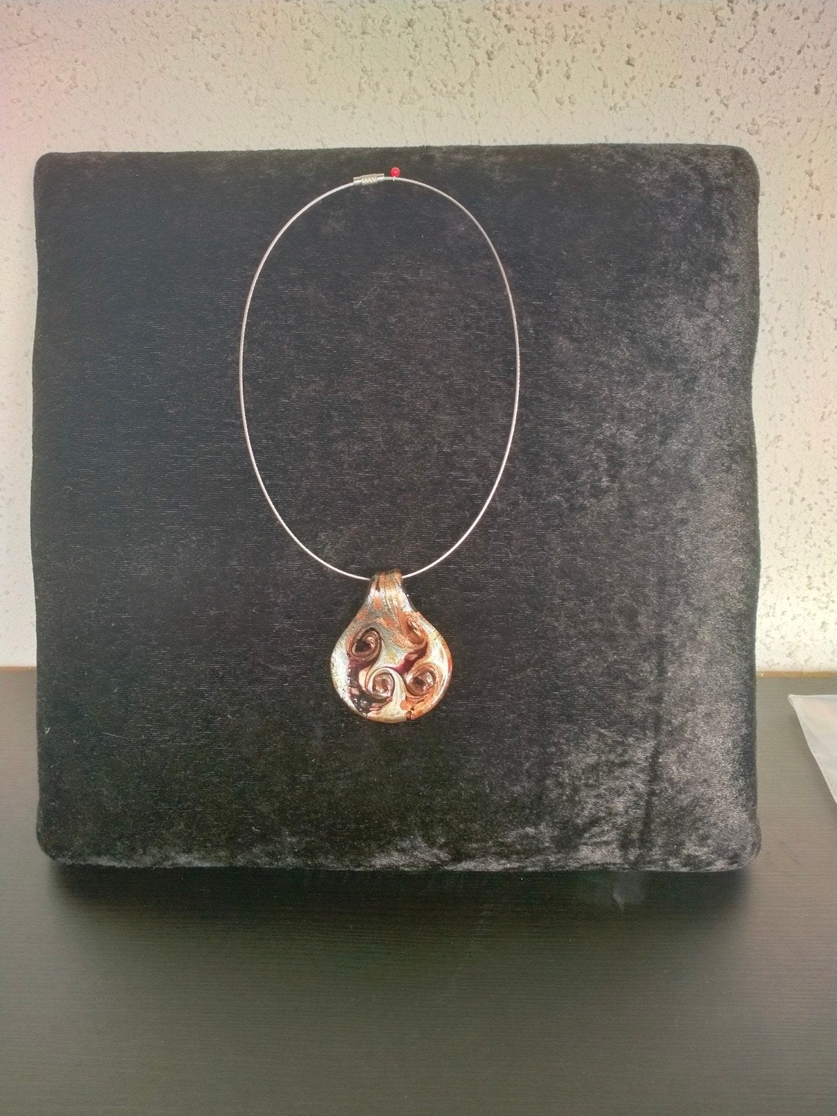 glazen hangers ketting, Ophalen, Zo goed als nieuw