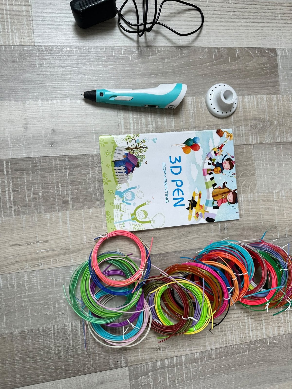 3D Pen met veel filament en voorbeelden, Overige thema's, Meerkleurig, Ophalen of Verzenden, Zo goed als nieuw