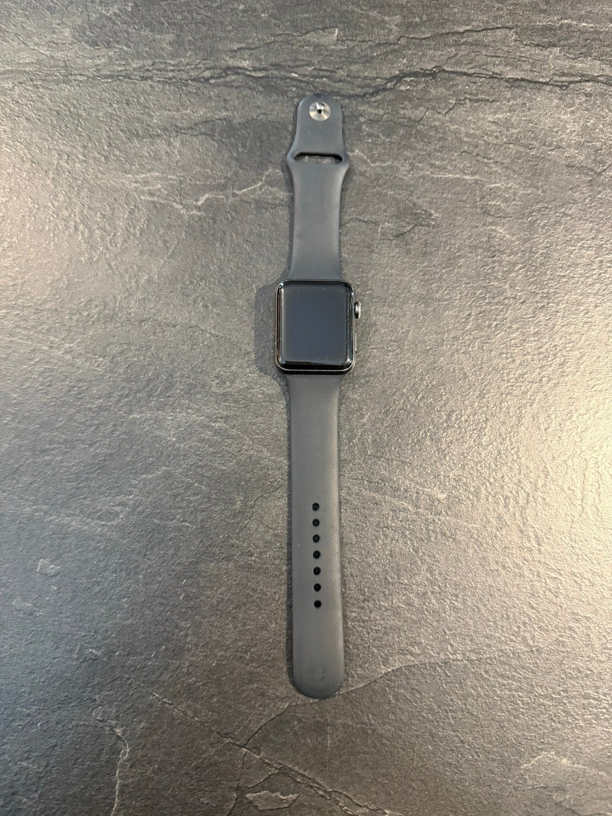 Apple Watch Series 3 - GPS - 42mm Space Gray Aluminium, Zwart, IOS, Ophalen of Verzenden, Waterdicht