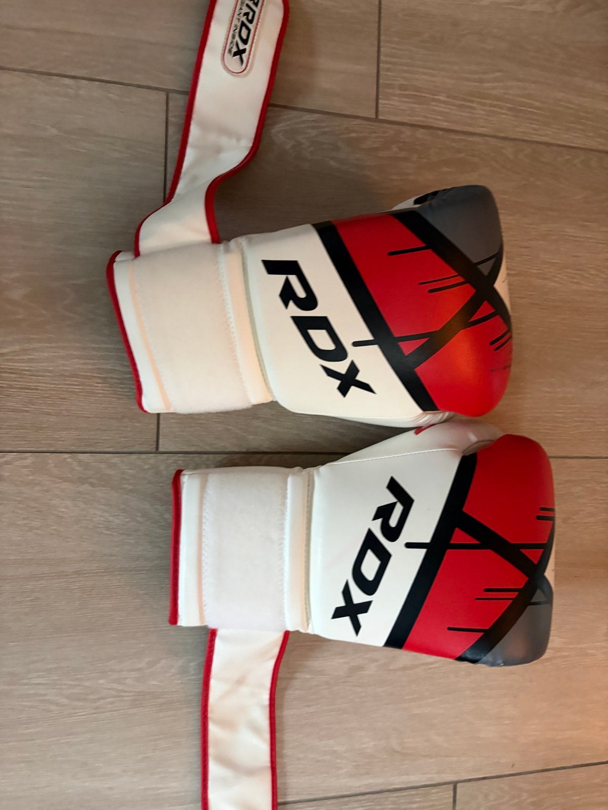 RDX Bokshandschoenen - Wit/Rood, Ophalen of Verzenden, Gebruikt, Bokshandschoenen