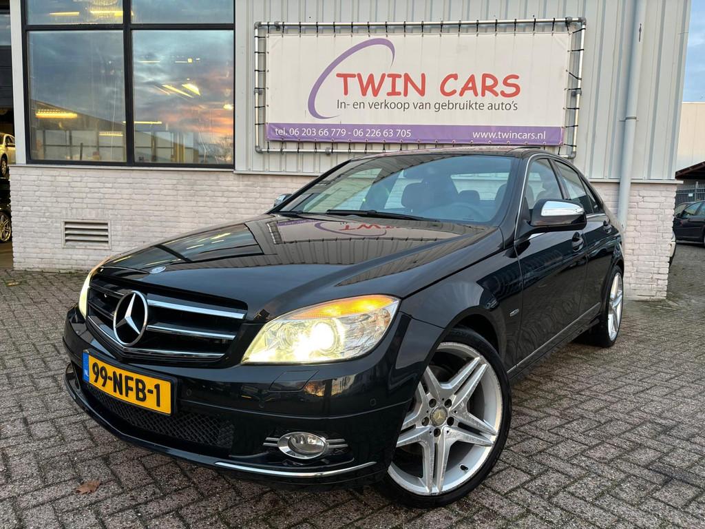 Mercedes-Benz C-klasse 320 CDI Exnon Leer Navi Pano MOTOR DE, Auto's, Mercedes-Benz, Automaat, Achterwielaandrijving, Bedrijf