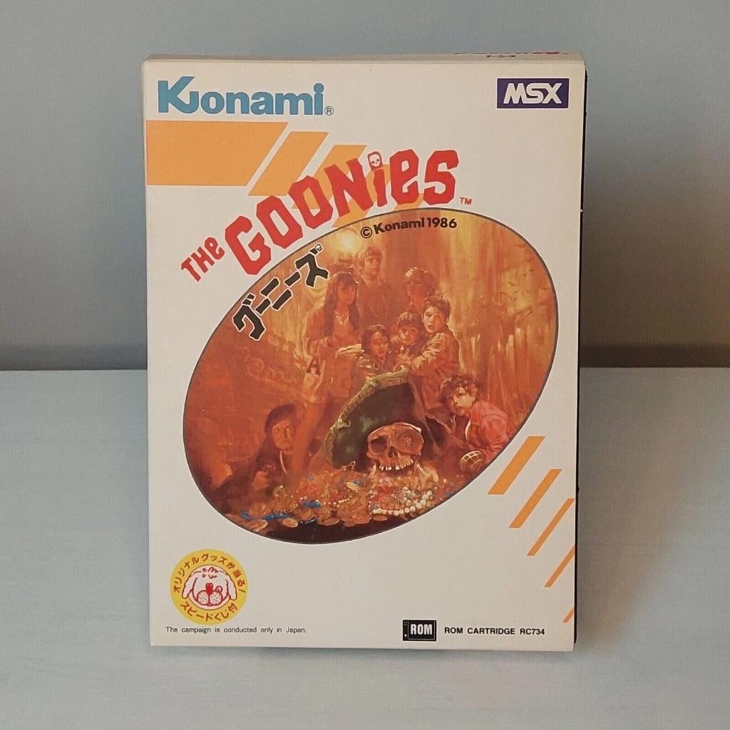MSX Konami The Goonies, Gebruikt, Verzenden, 1 speler, Vanaf 3 jaar