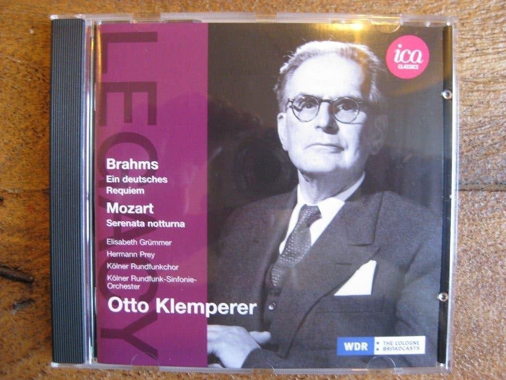 Brahms: Ein Deutsches Requiem: Grümmer, Prey, Klemperer, Brahms, Ophalen of Verzenden, Romantiek, Nieuw in verpakking