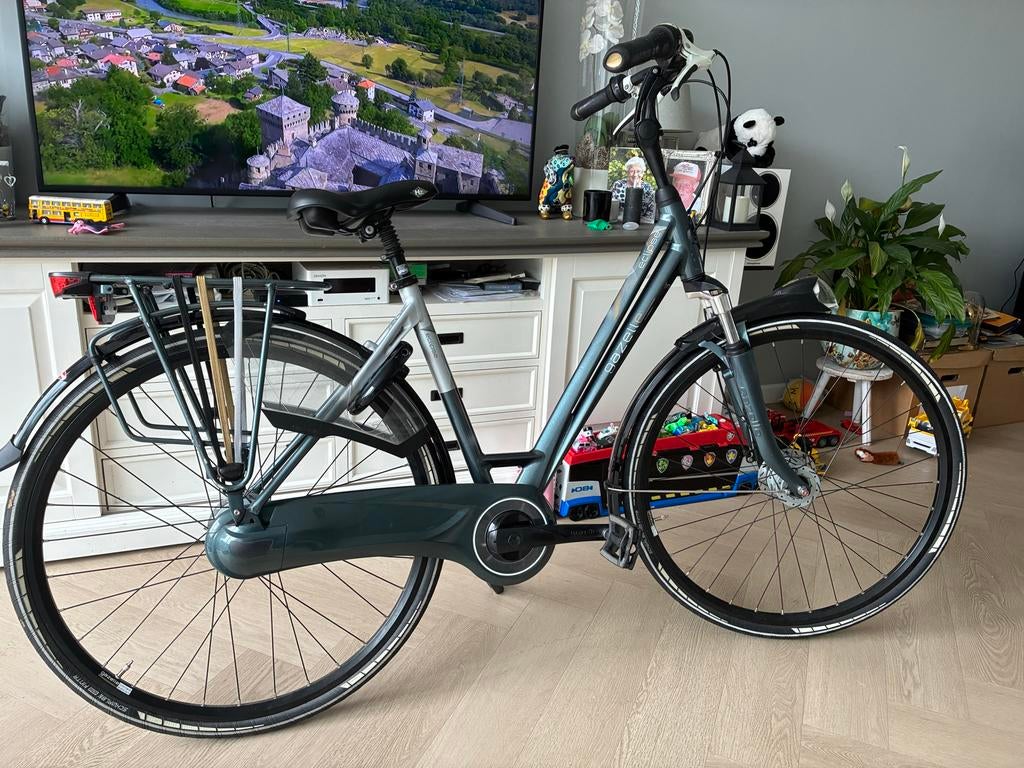 Gazelle Eclipse Damesfiets - Zo goed als nieuw, Fietsen en Brommers, Elektrische fietsen, 47 tot 51 cm, Ophalen of Verzenden, Zo goed als nieuw
