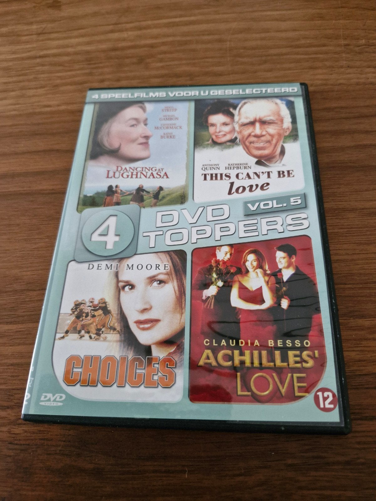 DVD Toppers Vol. 5: 4 films met o.a. Demi Moore, Ophalen of Verzenden, Zo goed als nieuw
