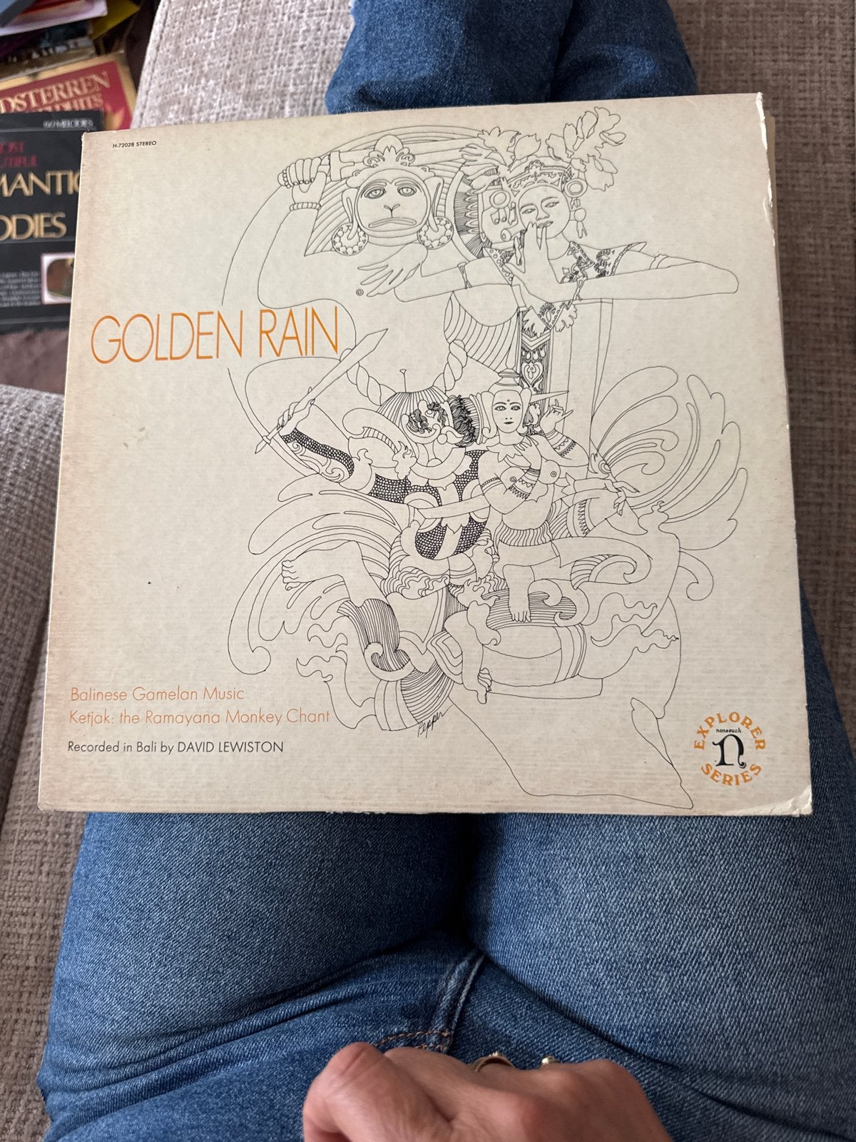 Golden Rain: Balinese Gamelan Muziek - Ketjak Monkey Chant, Ophalen of Verzenden, Gebruikt