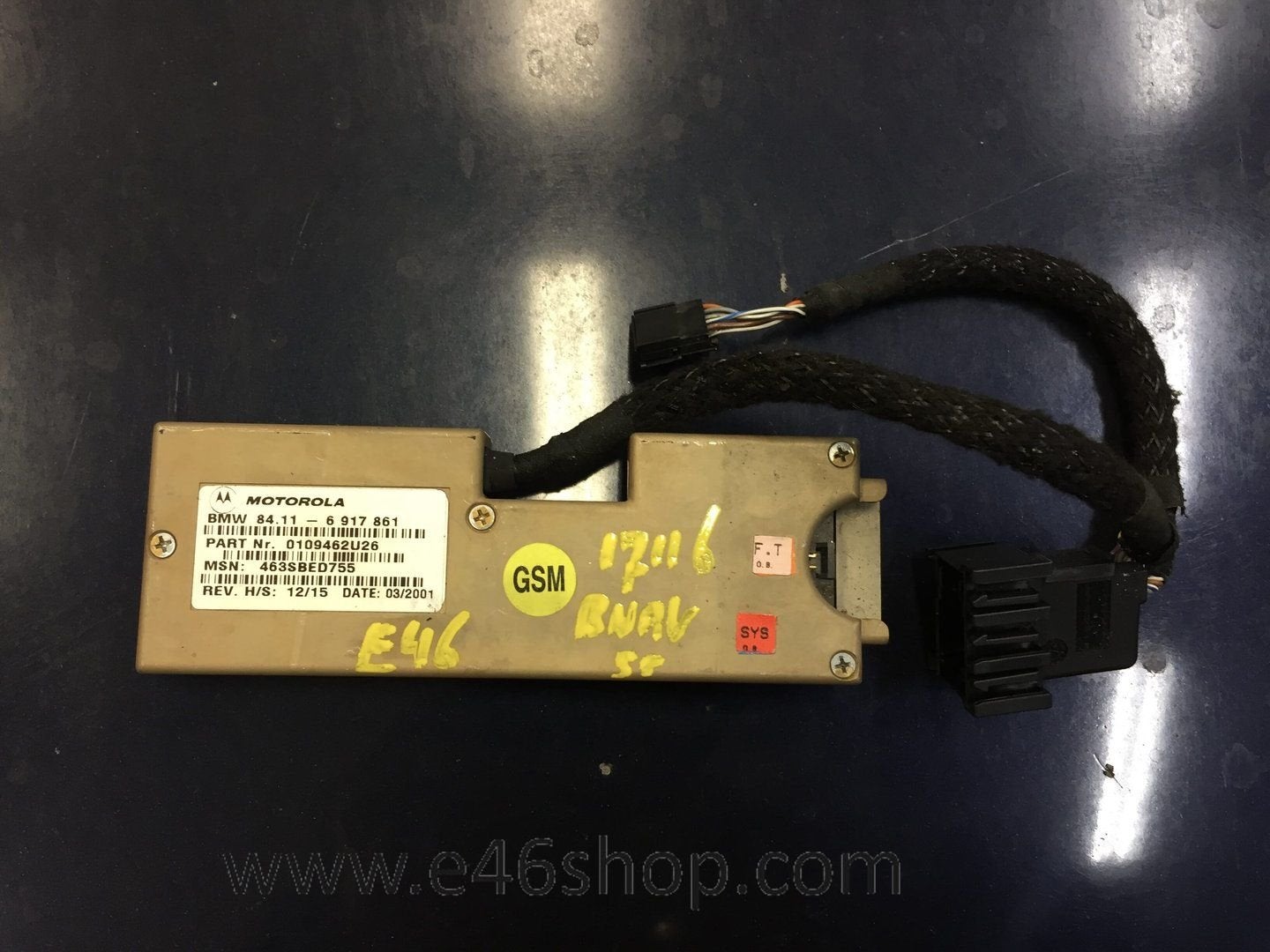 BMW E46 telefoon module Motorola oe 6917861, Auto-onderdelen, Gebruikt, -, -, Ophalen of Verzenden