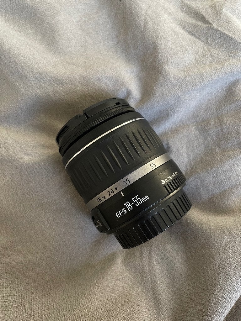 canon zoom lens ef s 18 55mm 1 3.5 5.6 II, Audio, Tv en Foto, Fotografie | Lenzen en Objectieven, Canon, Ophalen of Verzenden