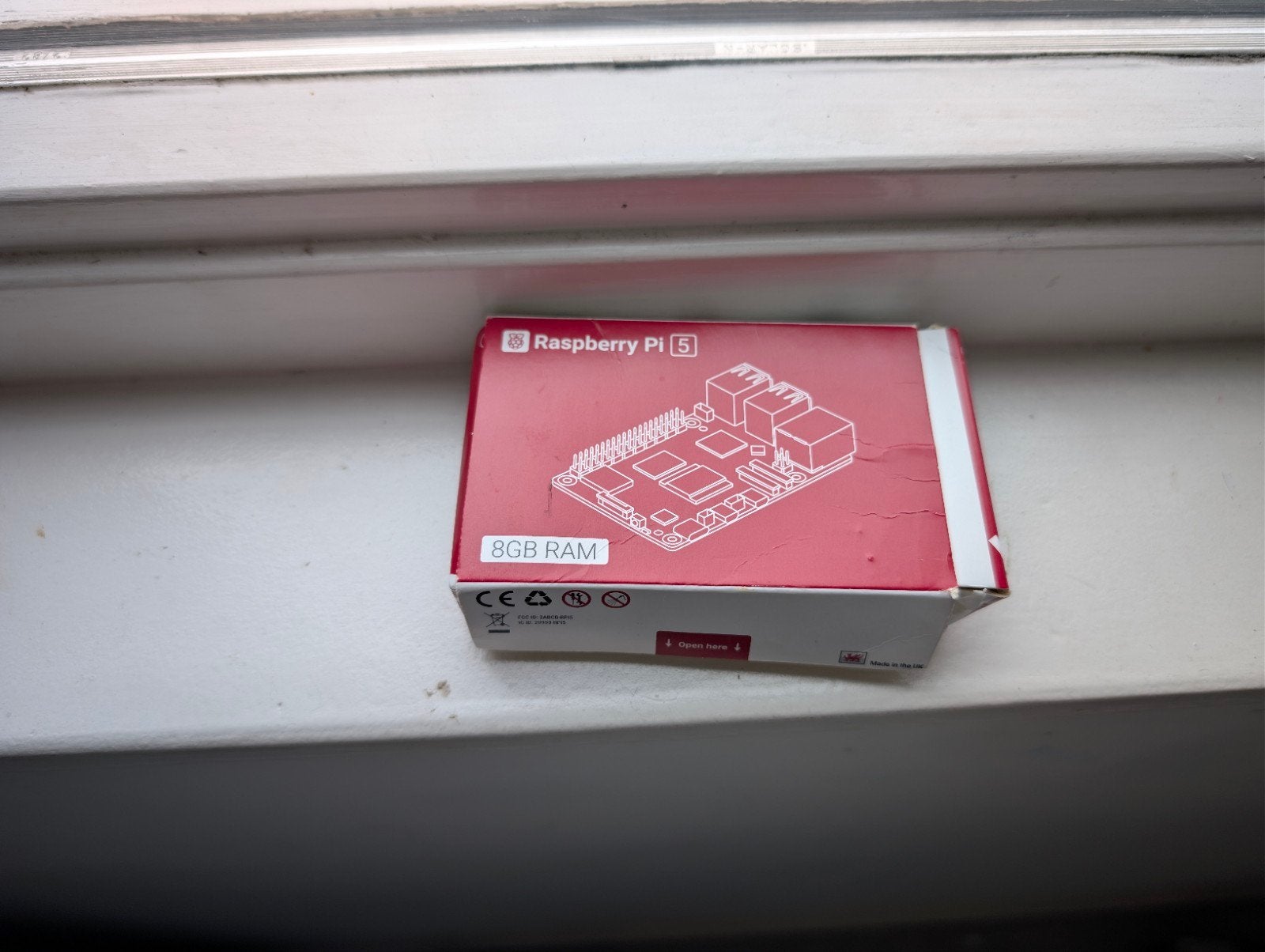 Raspberry Pi 5 8GB - Ongebruikt, doos geopend, Ophalen of Verzenden, Zo goed als nieuw