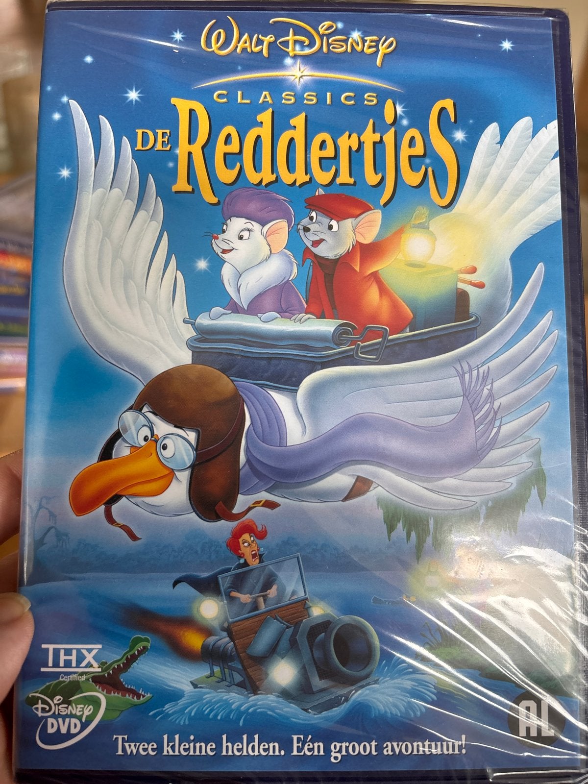 Disney Classics: De Reddertjes DVD - Nieuw in verpakking, Cd's en Dvd's, Bonusmateriaal, Alle leeftijden, Nederlands, Familie