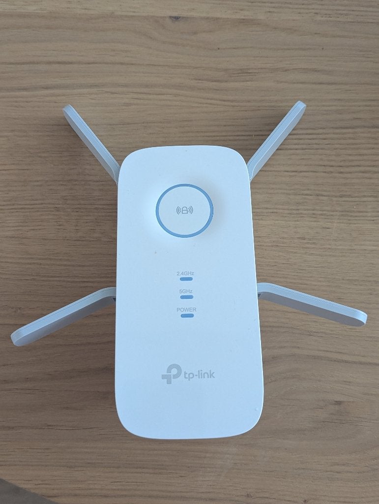 TP Link AC2600 - wifi range extender, Computers en Software, Ophalen of Verzenden, Zo goed als nieuw, Tp link, wifi 6, deco, x75, x60, x50, x20
