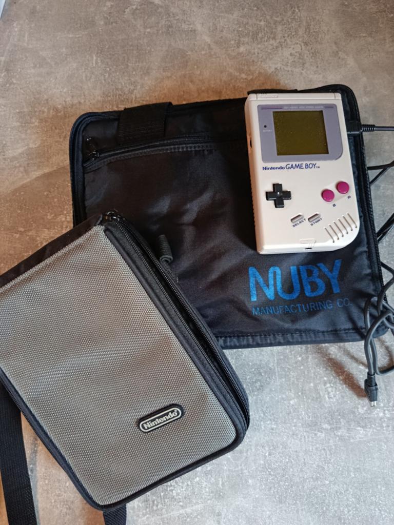 Nintendo Game Boy bundel tetris link kabel tas en meer, Ophalen, Gebruikt