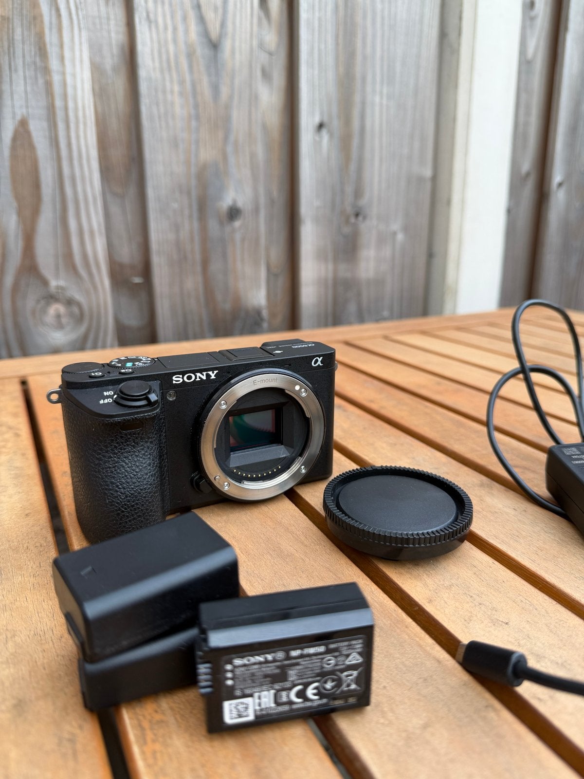 Sony Alpha A6500 Systeemcamera - Zo goed als nieuw, Beeldstabilisatie, Ophalen of Verzenden, Zo goed als nieuw, Accu