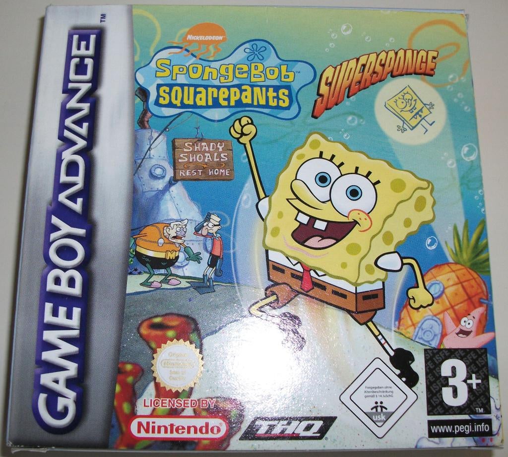 GBA Game *** SPONGEBOB SQUAREPANTS ***, Alle leeftijden, Ophalen of Verzenden, Zo goed als nieuw