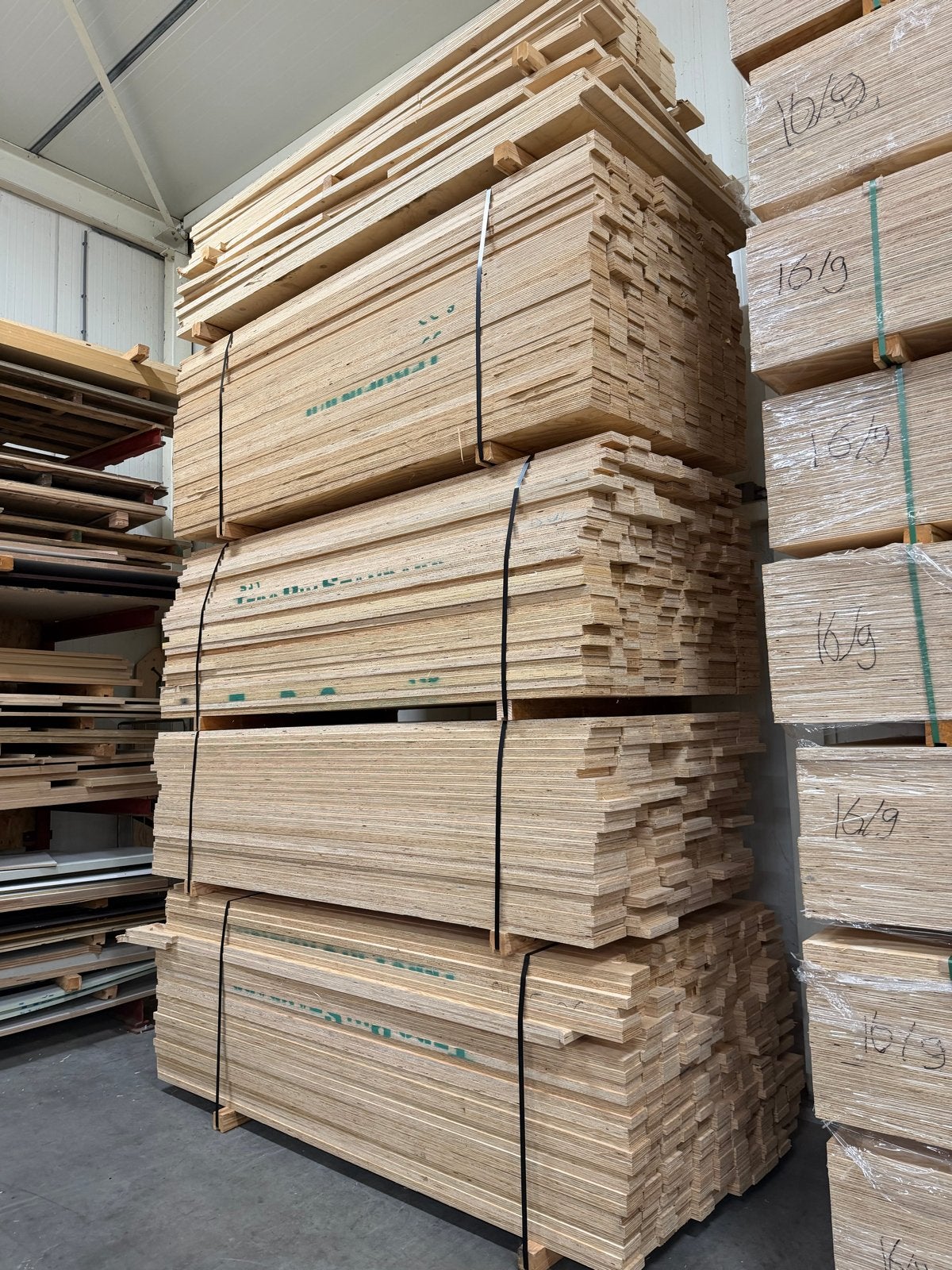 30mm Frans Grenen Multiplex balken/stroken, Ophalen, 25 tot 50 mm, Grenen, Nieuw