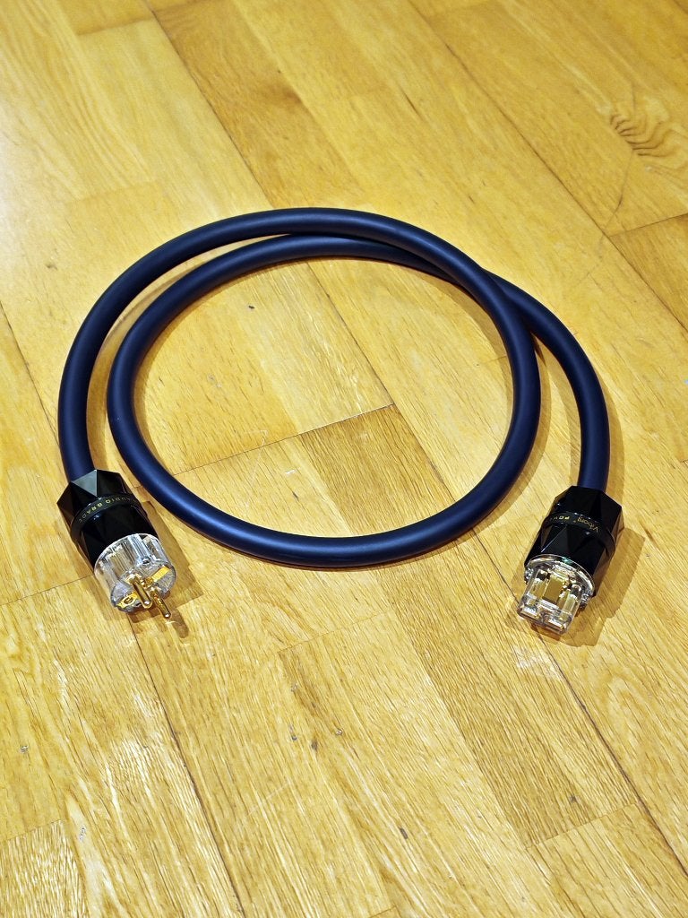 Furutech FP-3TS762 power cable + Viborg 503 (IEC C19) – 1,5m, Verzenden, Zo goed als nieuw, Minder dan 2 meter, Overige kabels