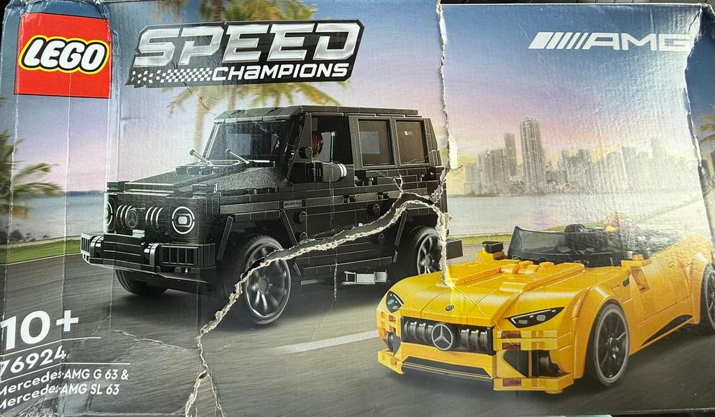 Lego 76294 Mercedes-benz G63 en SL63, Hobby en Vrije tijd, Ophalen, Zo goed als nieuw, Overige merken