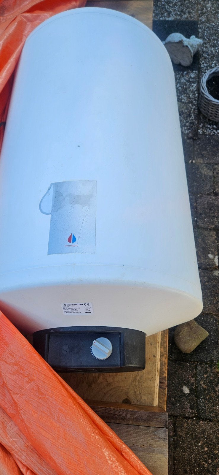 Inventum EDR 80 elektrische boiler 80 liter, Doe-het-zelf en Verbouw, Geisers en Boilers, Gebruikt, 20 tot 100 liter, Onbekend