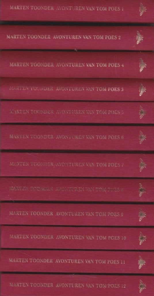 De avonturen van Tom Poes, compleet, deel 1 t/m 12, Boeken, Stripboeken, Complete serie of reeks, Ophalen of Verzenden, Zo goed als nieuw
