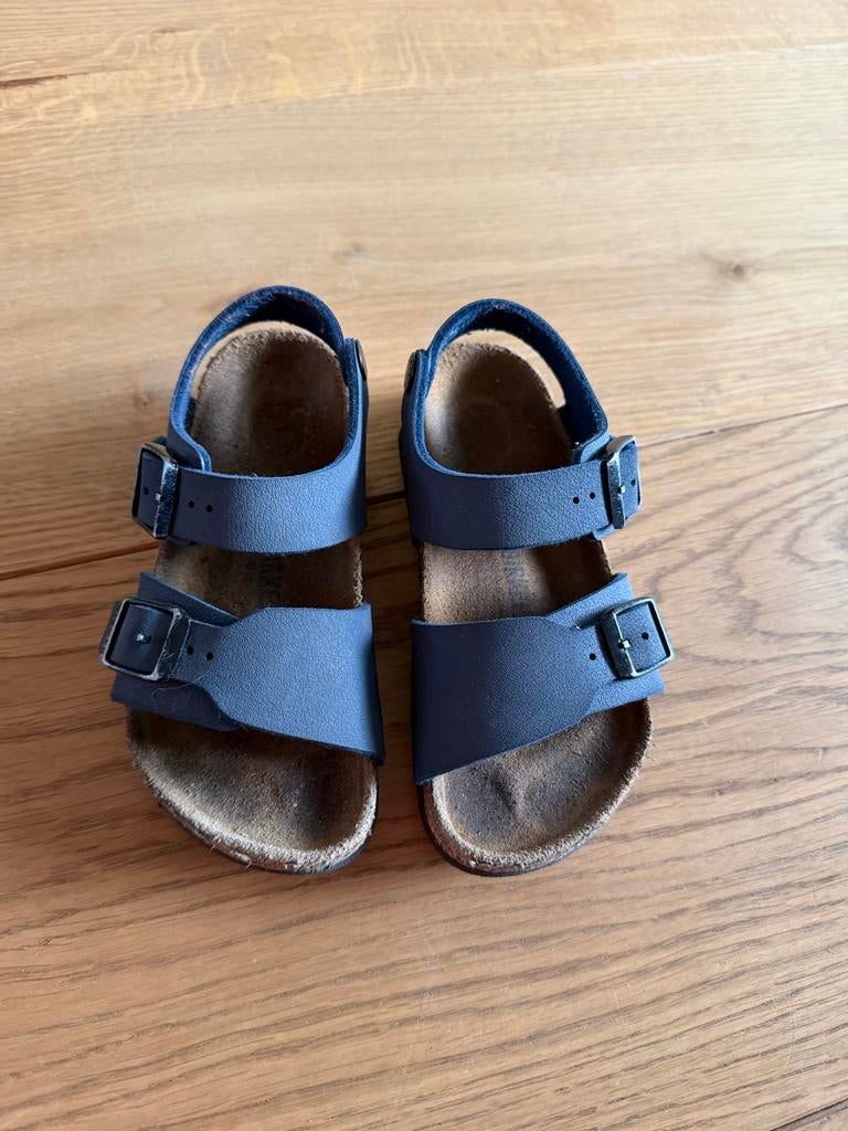 Birkenstock sandalen maat 28 - Blauw, Ophalen, Gebruikt, Jongen of Meisje, Schoenen