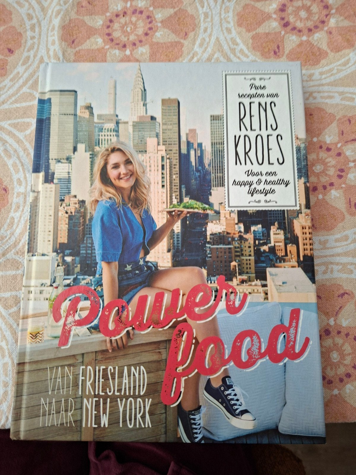 Rens Kroes - Powerfood - Van Friesland naar New York, Boeken, Ophalen, Zo goed als nieuw, Rens Kroes