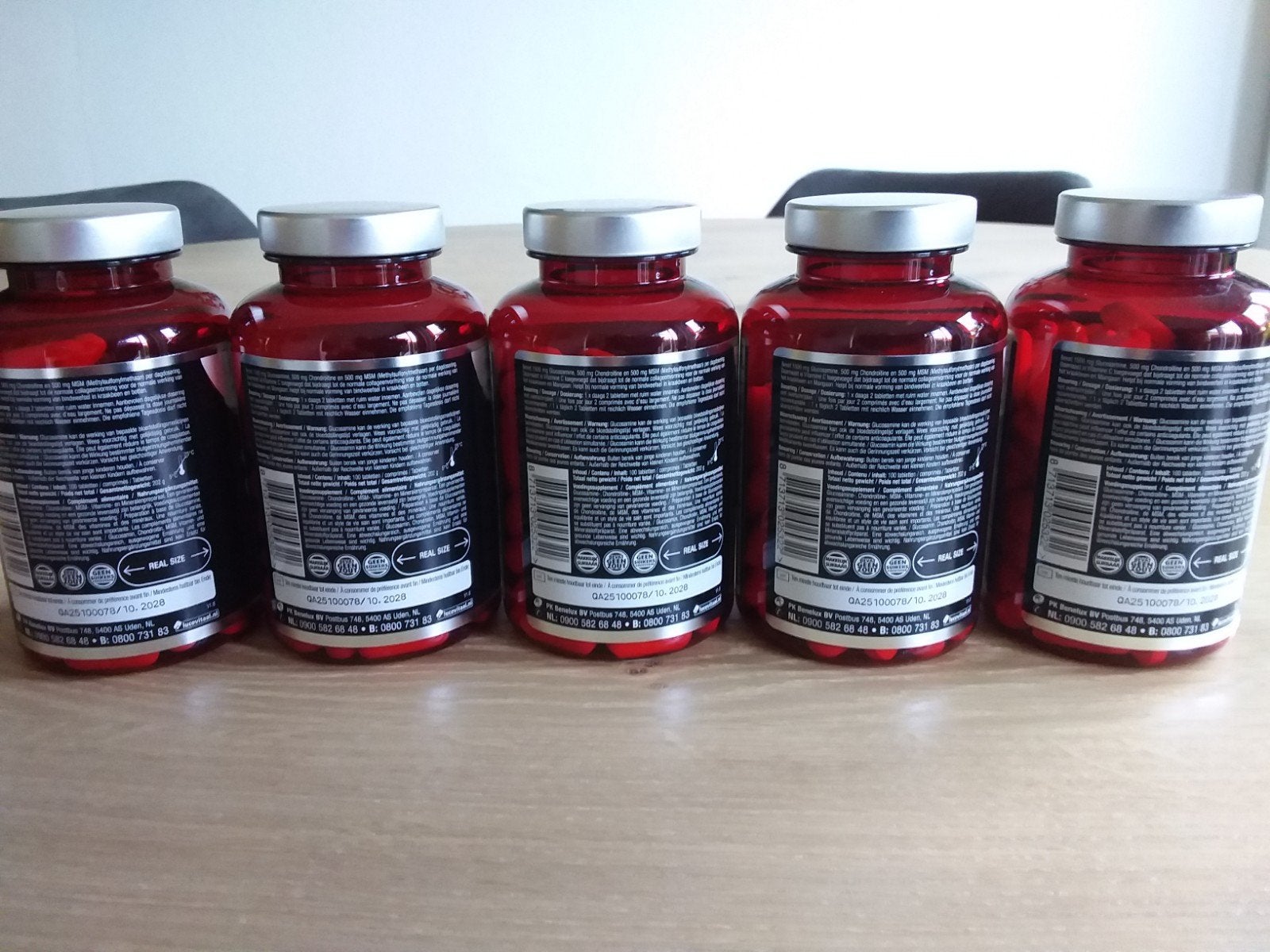 lucovitaal glucosamine 5 x 100 stuks, Ophalen of Verzenden, Nieuw, Overige typen
