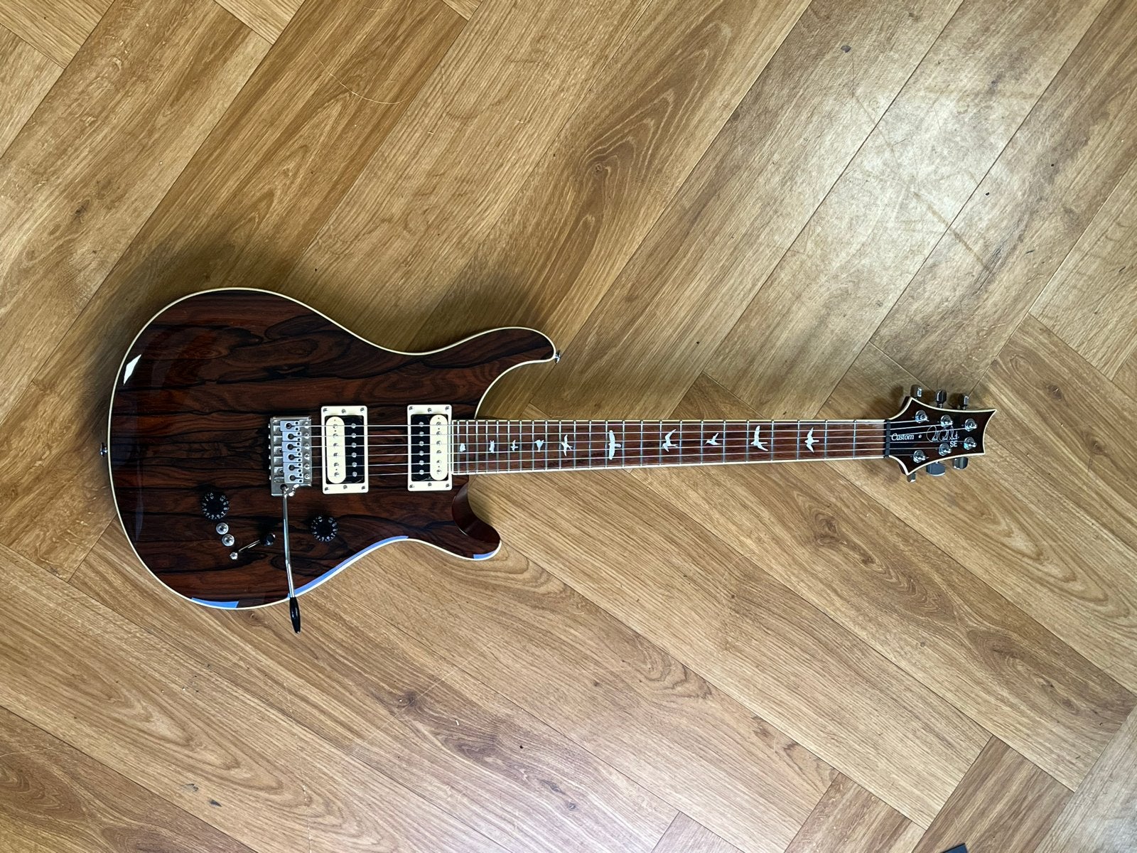 PRS SE Custom 24 elektrische gitaar - Zo goed als nieuw, Ophalen of Verzenden, Zo goed als nieuw, Solid body, Paul Reed Smith