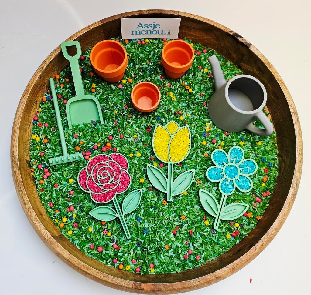 Speelbak compleet Tuin Plezier - Speelrijst, Ophalen of Verzenden, Ontdekken