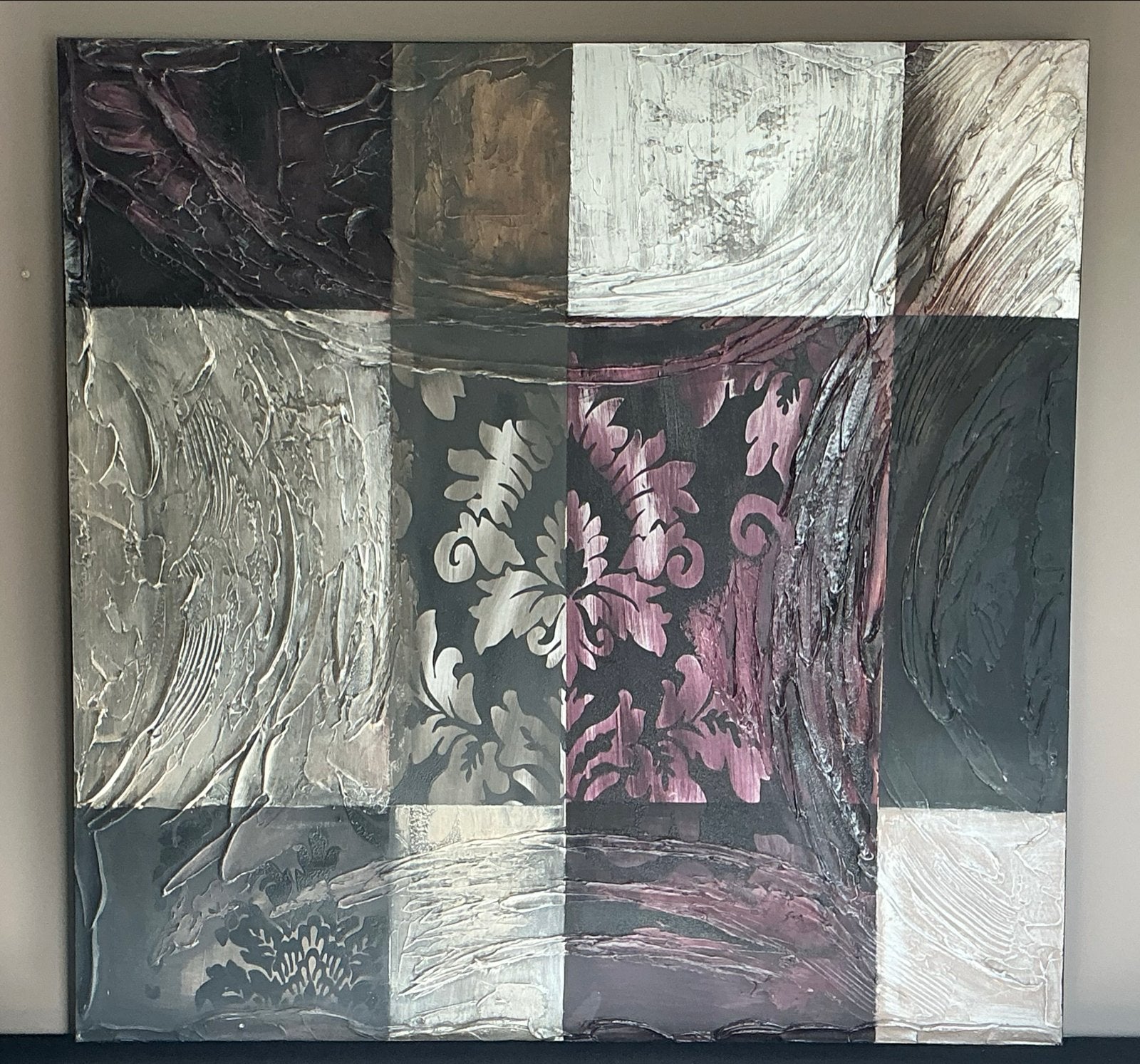 Cobra Art Company schilderij (100x100 cm) met certificaat, Ophalen, Abstract, Acrylverf, Echtheidscertificaat