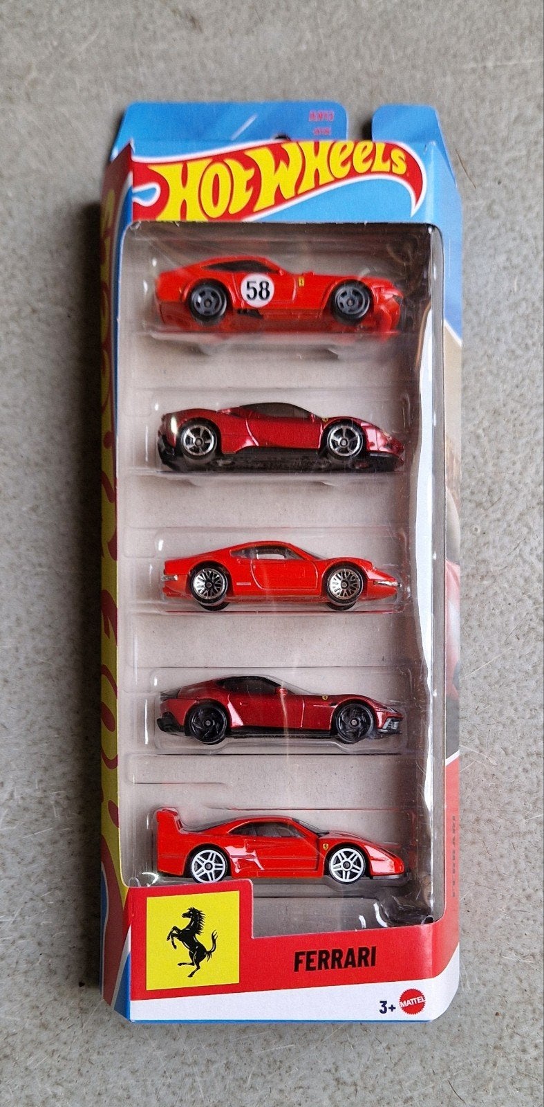 Hot wheels ferrari 5 pack, Ophalen of Verzenden, Auto