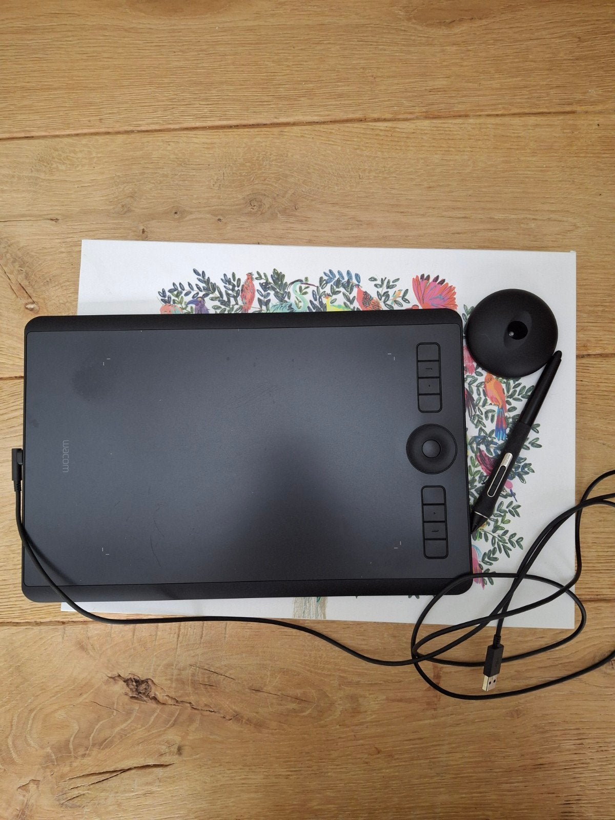 Wacom Intuos Pro Professioneel Tekentablet, Multi-touch, Ophalen of Verzenden, Zo goed als nieuw, Wacom