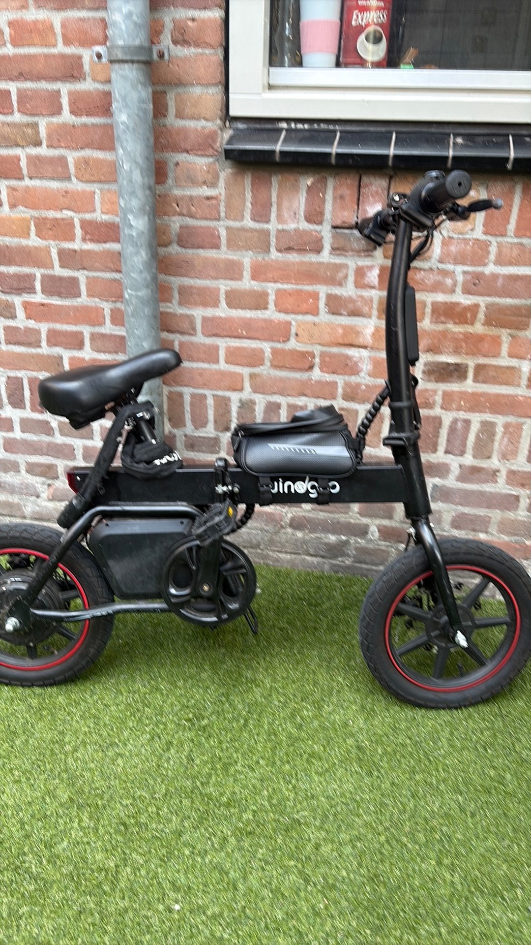 Windgoo zonder ketting en met gashendel 25 km met oplader, Ophalen, Zo goed als nieuw, 14 tot 16 inch
