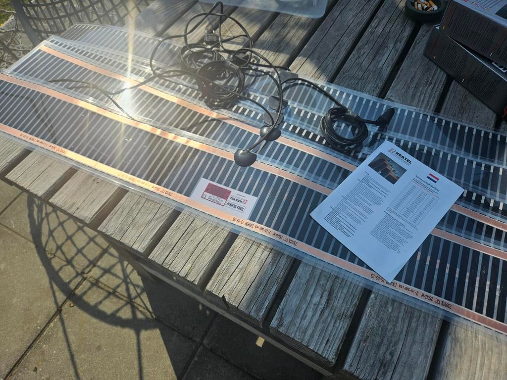 Heatel Terra Heatmat Warmtemat - 1170x150 mm, 29W, Ophalen of Verzenden, Zo goed als nieuw