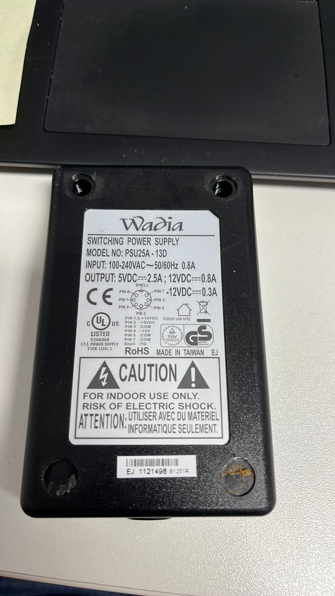 GEZOCHT. Wadia power supply PSU25A-13D, Ophalen, Zo goed als nieuw