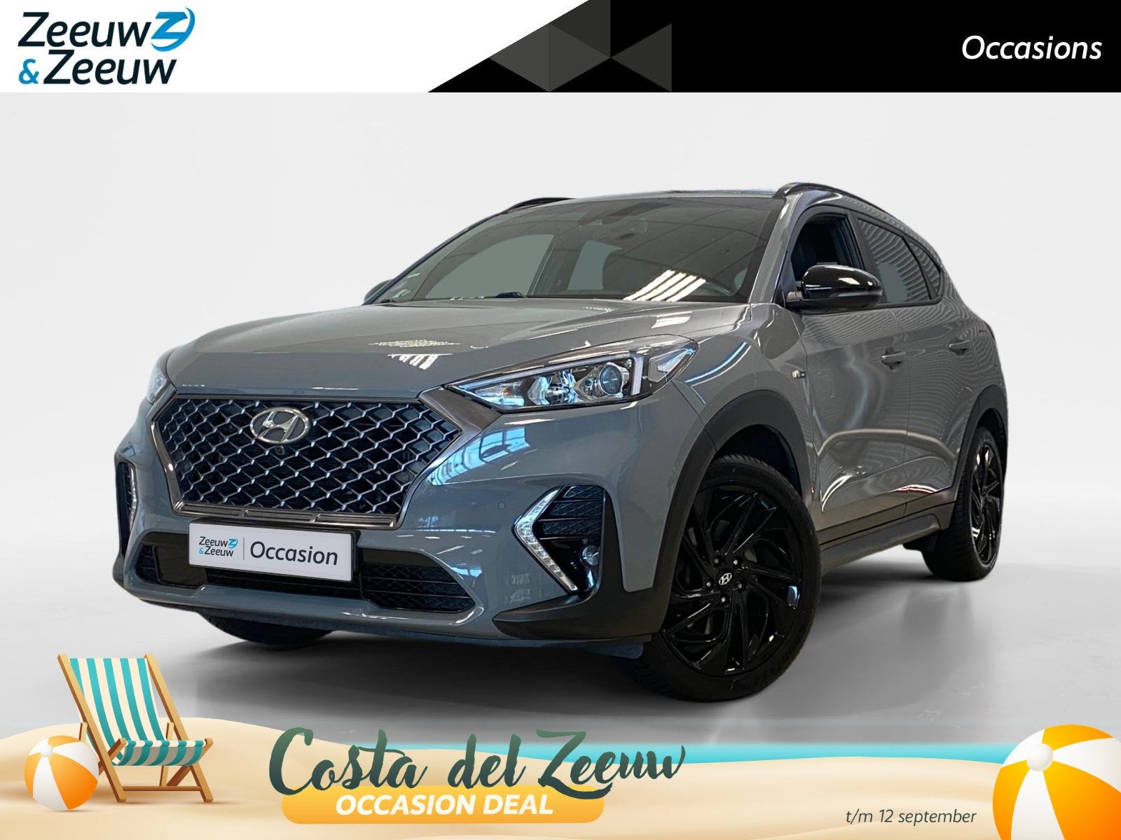 Hyundai Tucson 1.6 T-GDI N-Line NL-Auto | Trekhaak, 12 maanden, 15 km/l, Gebruikt, 4 cilinders