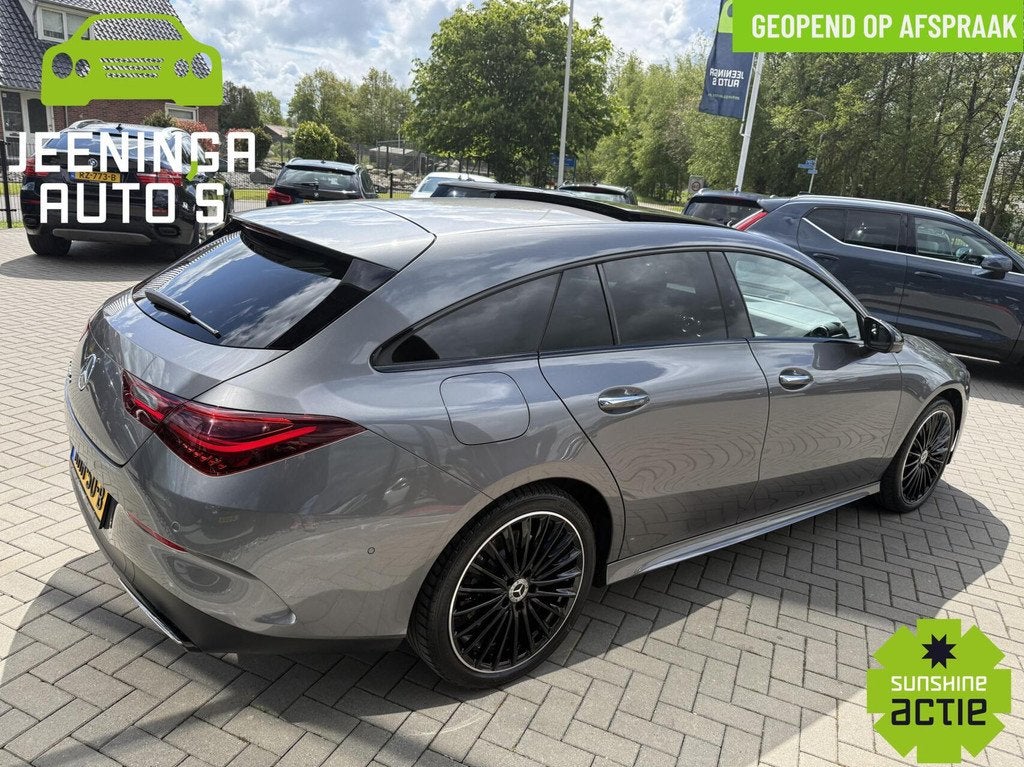 Mercedes CLA-klasse Shooting Brake 250 e AMG Line|360Camera|, Auto's, Mercedes-Benz, CLA, Gebruikt, Zwart, 4 cilinders