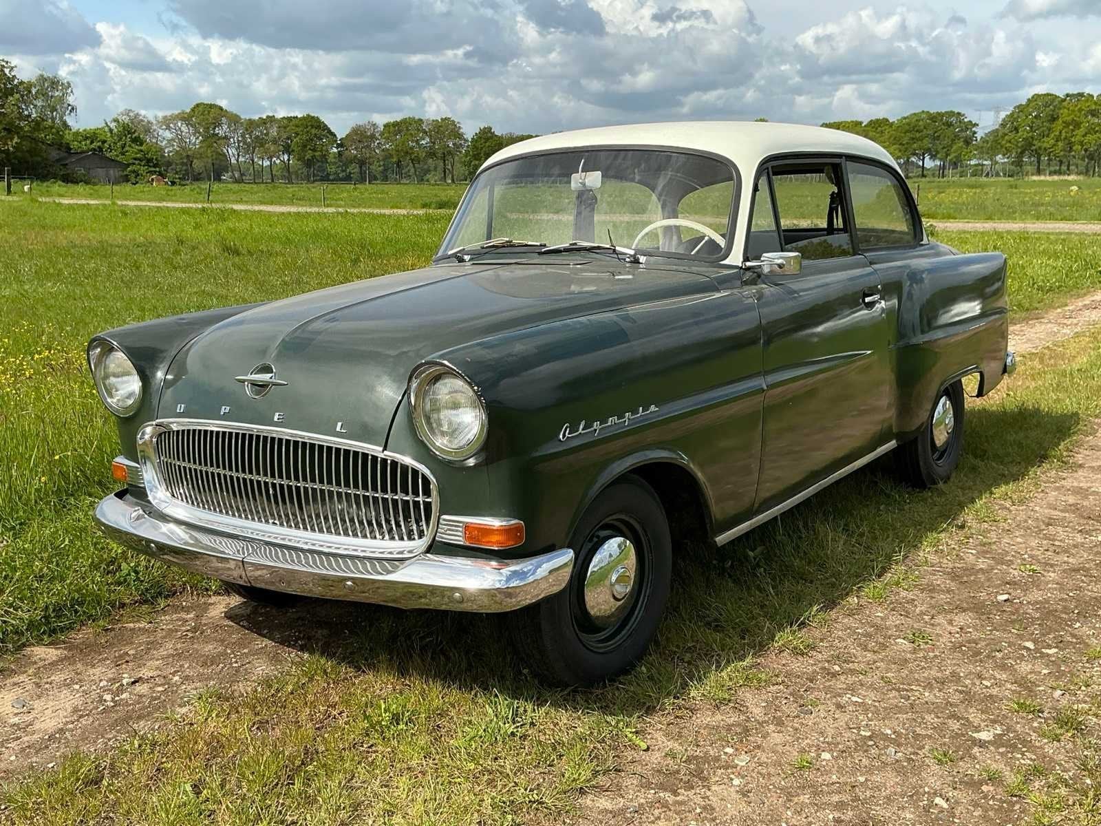 1956 Opel Olympia Oldtimer, Auto's, Oldtimers, Overige carrosserieën, Overige brandstoffen, Bedrijf, Opel