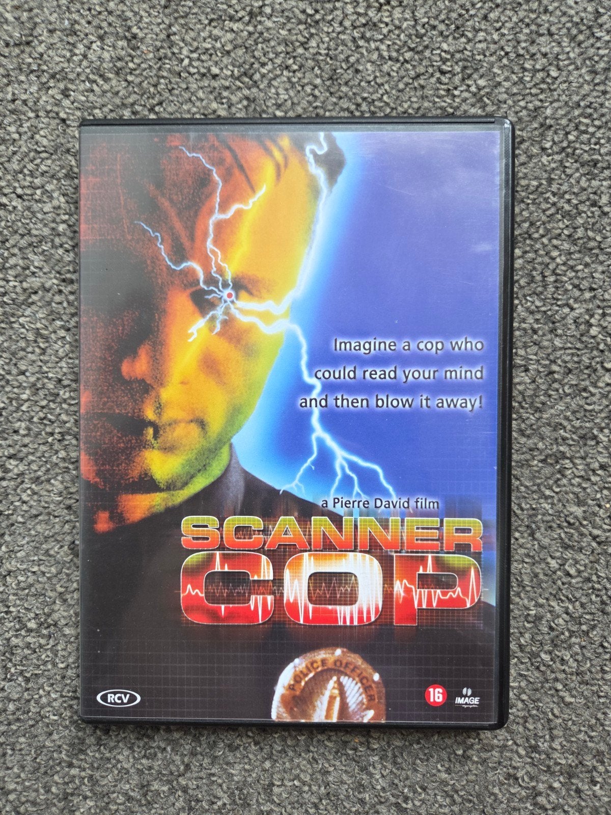 Scanner Cop (1994, Pierre David), Engels, Vanaf 16 jaar, Nederlands, Ophalen of Verzenden