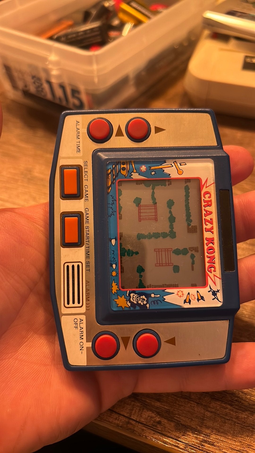 Crazy Kong Handheld Game uit 1982 - Zo goed als nieuw, Spelcomputers en Games, Spelcomputers | Overige, Zo goed als nieuw, Overige merken