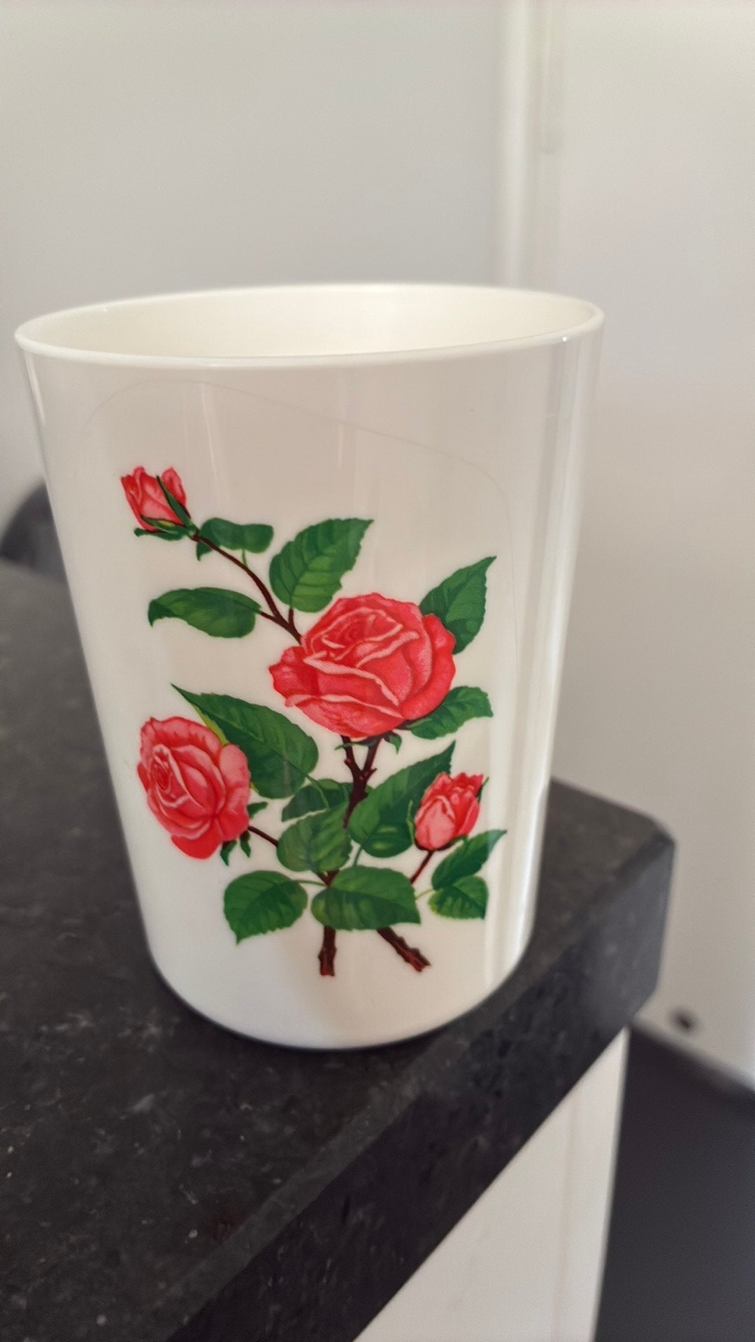 Vintage plastic beker, Ophalen of Verzenden, Overige typen