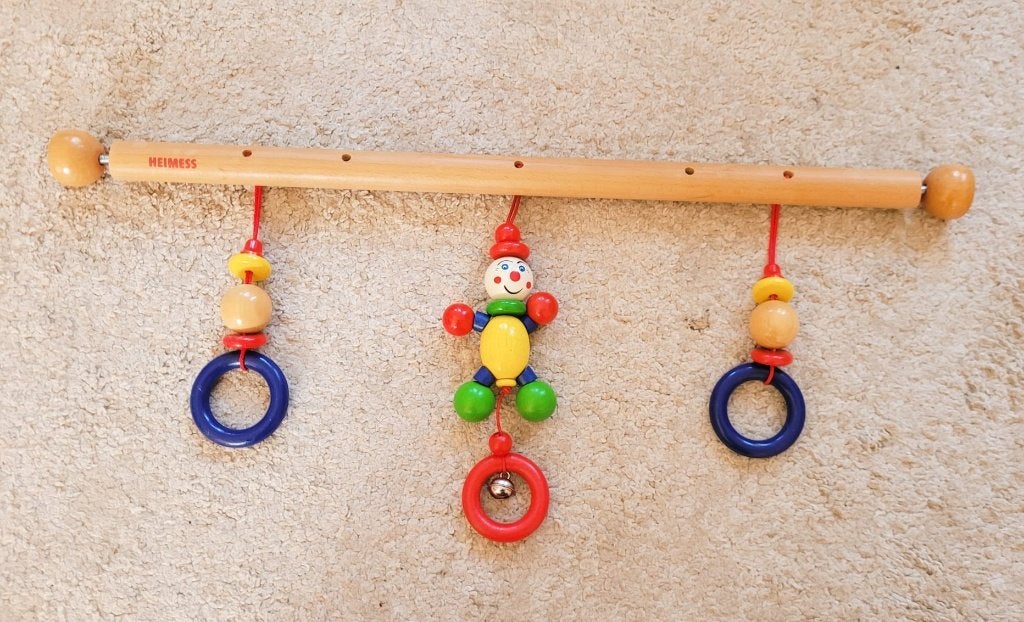 Heimess houten speelgoed boxmobiel / babygym, Ophalen, Zo goed als nieuw, Babygym