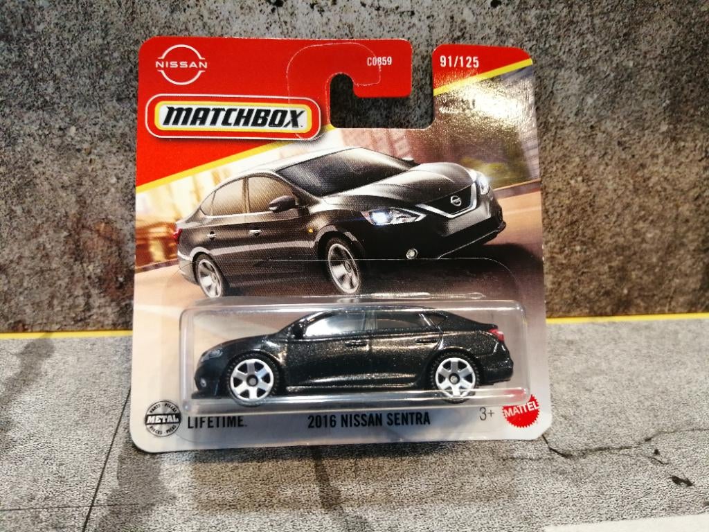 2016 Nissan Sentra van Matchbox, Ophalen, Nieuw, Auto